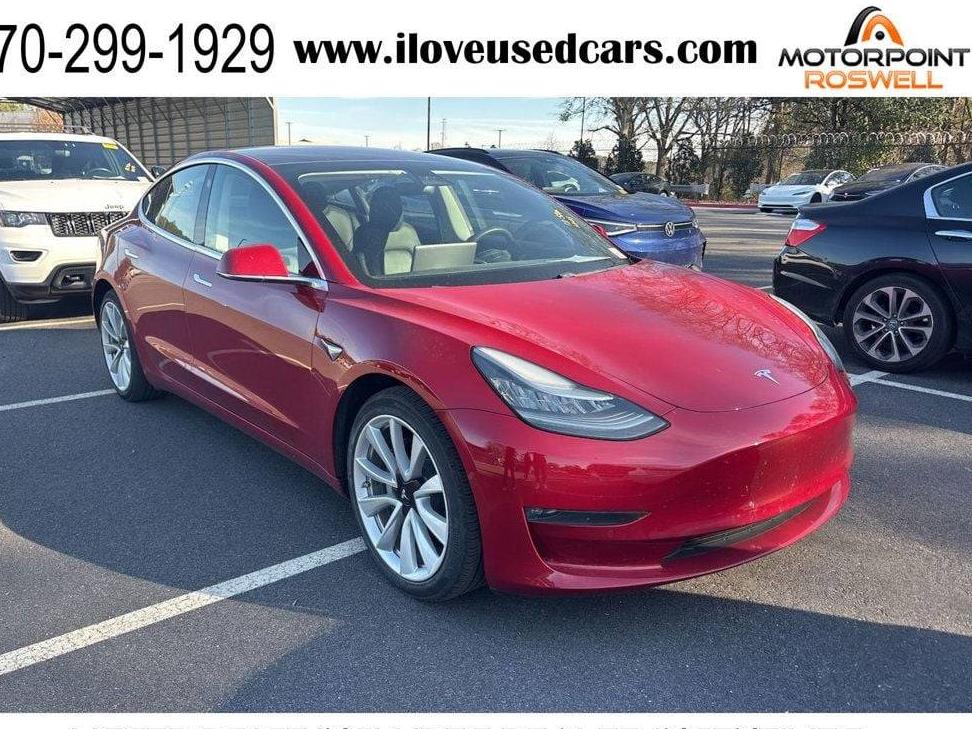 TESLA MODEL 3 2018 5YJ3E1EB5JF121673 image